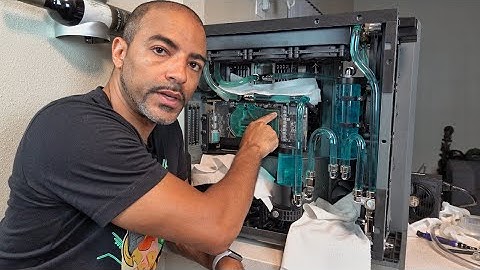 Water Cooling Drain/Fill & Leak Testing, Threadripper 3, Phanteks 719