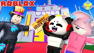 We Built Mrbeast A Willy Wonka Chocolate Factory Lets Play With Combo Panda And Alpha Lexa