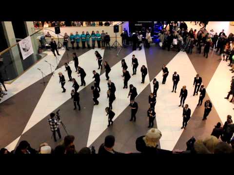 flashmob 'men in
