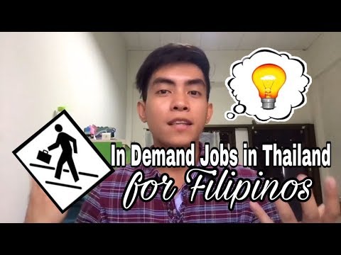 JOBS IN THAILAND FOR FILIPINOS | WORK IN THAILAND FOR FILIPINOS I FILIPINO IN THAILAND VLOG