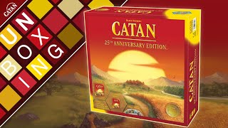 CATAN – 25th Anniversary Edition Unboxing (and Re-boxing!)