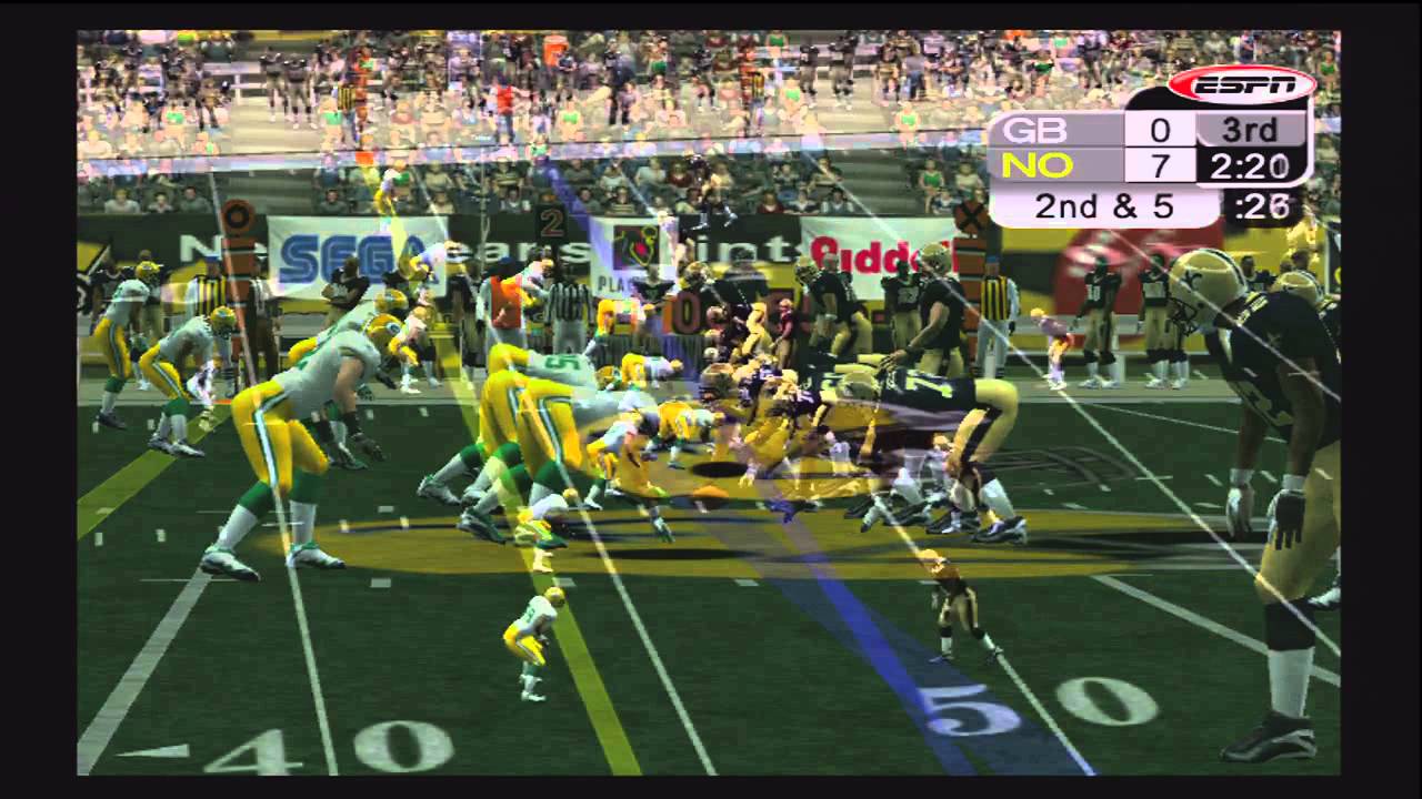 ESPN NFL 2K5 Tribute Series (2k15 Roster) Packers vs Saints - YouTube
