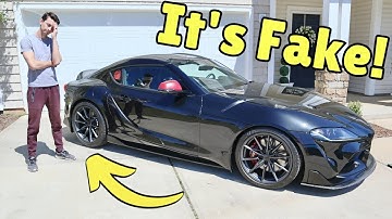 Unveiling And Fixing The Biggest Gimmick With My Brand New Toyota Supra!!