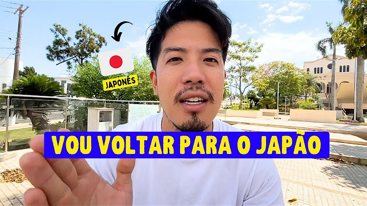 Vou voltar para o Japão
