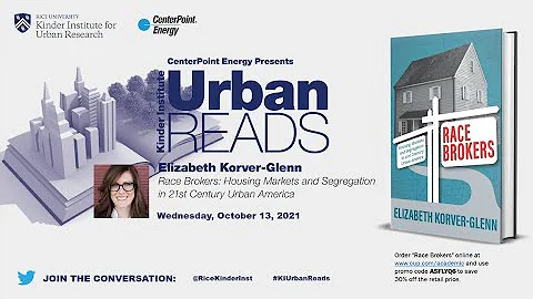 Urban Reads: Elizabeth Korver-Glenn