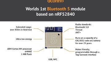 Aconno BT5 Module based on nRF52840