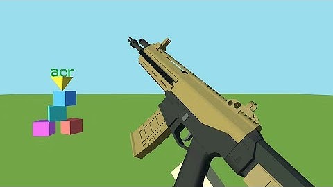 ACR reload animation | prisma 3d
