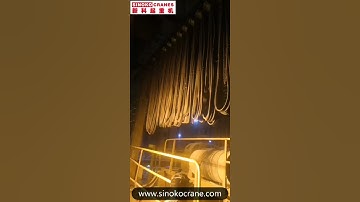 Municipal solid waste handling grab cranes