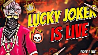 Lucky Joker is live! 46k subscribe ✅🤩 #shorts #live #shortslive #freefire #freefirelive