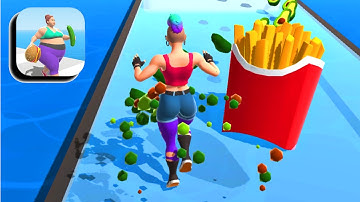 FAT 2 FIT 🍔🥒 Gameplay Android, iOS | All Levels