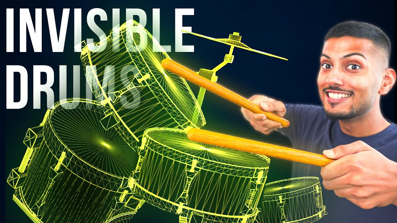 I Tried ₹20,000 Invisible Drums ! 