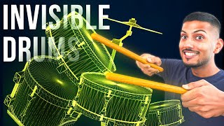 I Tried ₹20,000 Invisible Drums !
