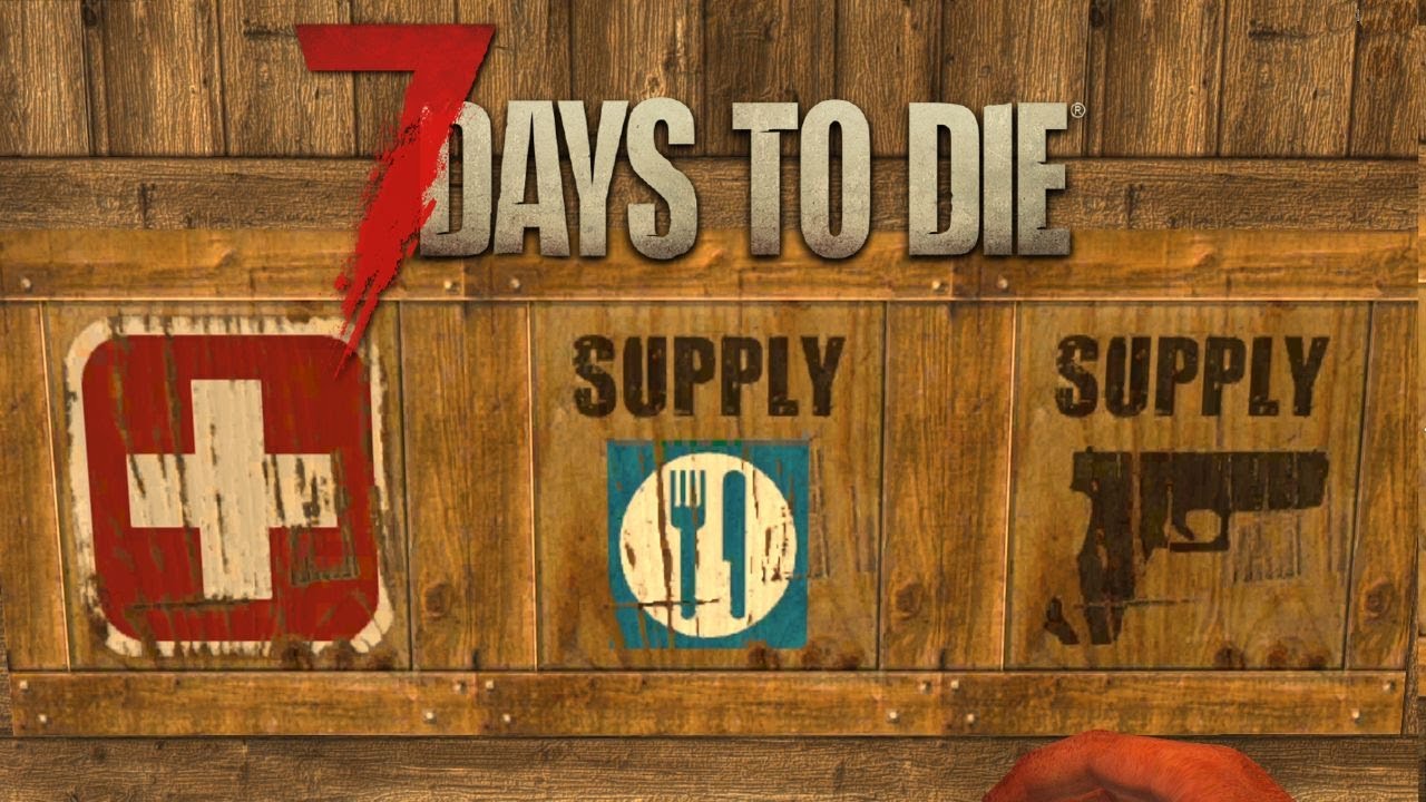 7 days to die как красить стены