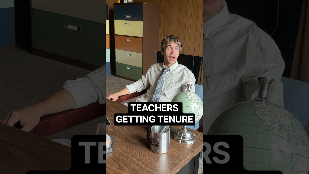 So confused about this whole thing #americanhighshorts #tenure #teacher #comedy #skit