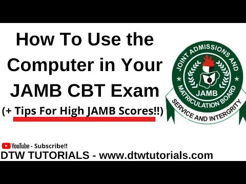 How to Use the Computer in Your JAMB Exam (JAMB 2024)