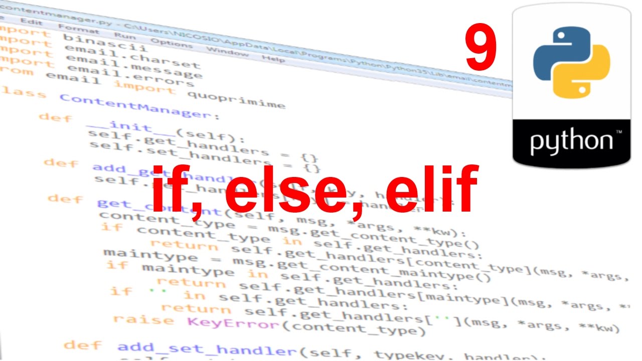 Self get python. Пайтон if else Elif. If в питоне. Питон if Elif. If Elif else в питоне.