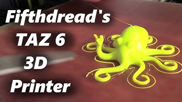 Got my first 3D Printer - Taz 6 Unboxing and first prints!