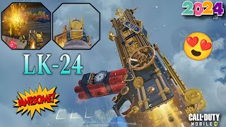 *P2W* New Legendary LK-24 The Vault Gameplay \& Kill Effect | This is so Amazing 🤩| Codm S3 Leaks🔥🥵