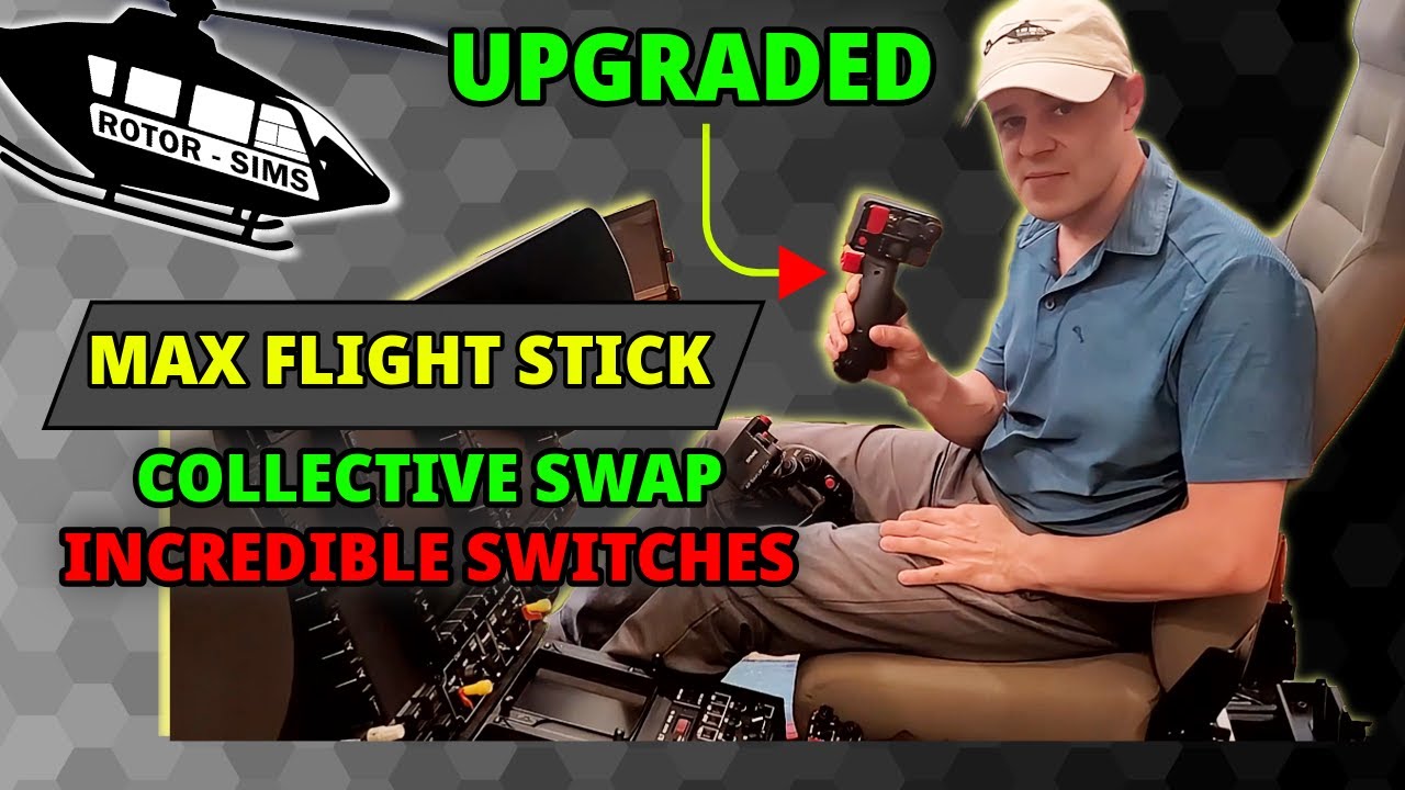 Maxx Tech Flight Stick Watch Me Upgrade My Max Flight Stick Collective With His LATEST Version ...