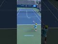 Soonwoo Kwon vs Sebastian Korda Tennis Practice 💪🎾 (Court-Level US Open 2022) #Shorts #Tennis