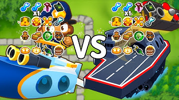 God Boosted Sub Commander VS. God Boosted Aircraft Carrier