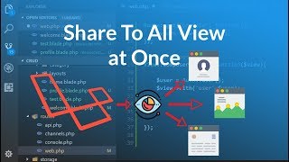 How to Share Data to All Views in Laravel 5.6