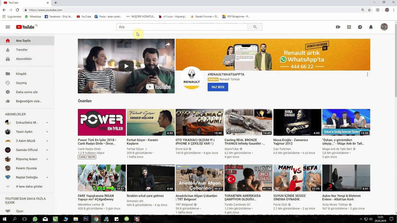 Ücretsiz video indirme