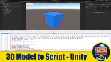 Save Editor Mesh As C# Procedural Mesh in Unity - Short Version
