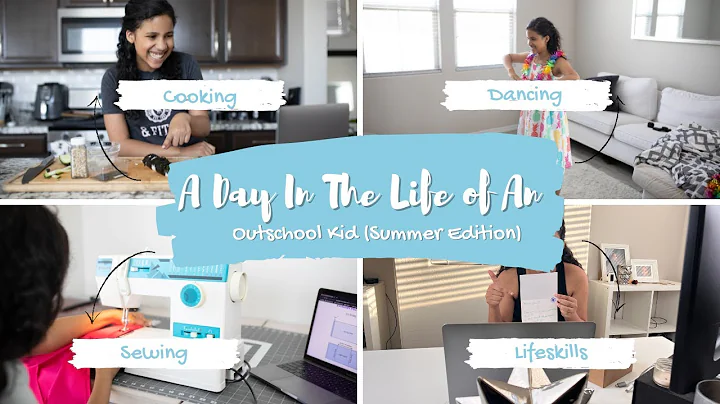 A Day In The Life of an Outschool Kid | Summer Curriculum Ideas | Homeschooling