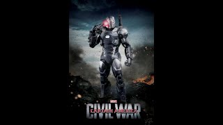 War Machine Falls Scene | Airport Battle | Captain America Civil War | Weirdo