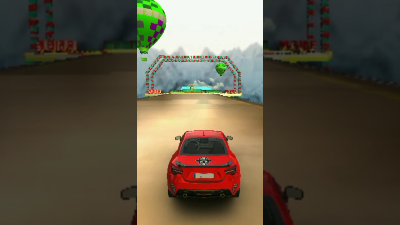 MEGA RAMP CAR LEVEL : 14 😲 || 