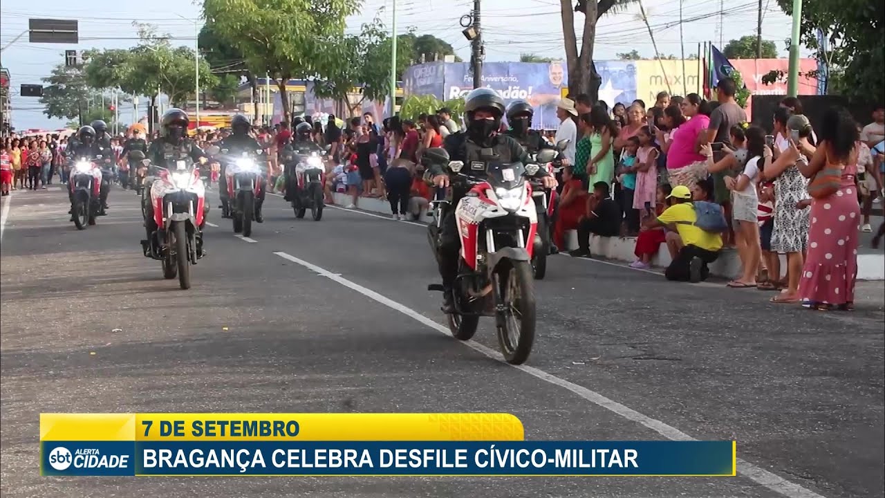 7 DE SETEMBRO: BRAGANÇA CELEBRA DESFILE CÍVICO-MILITAR