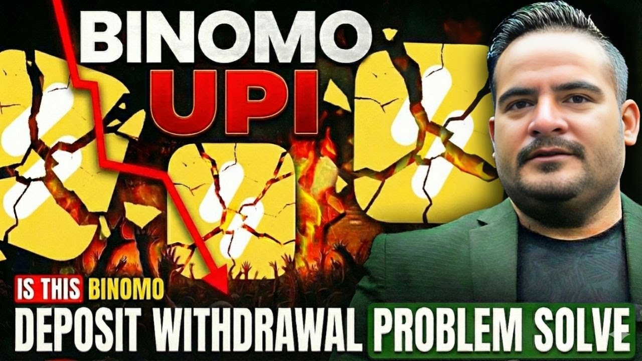 Binomo UPI Error Solve 💥 Deposit & Withdrawal Problem Full Tutorial 2026