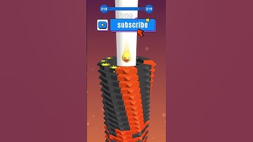 STACK BALL LVL.318 #viralvideo #stackball #fpy #stackattack #stackcolors #stackrider #stack