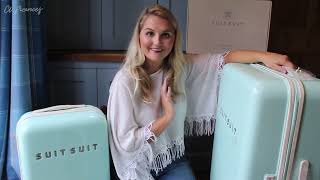 SUITSUIT FABULOUS FIFTIES COLLECTION MINT | REVIEW & UNBOXING SUITCASES & PACKING CUBES
