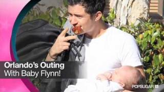 Orlandos Outing With Baby Flynn And Miranda Kerr