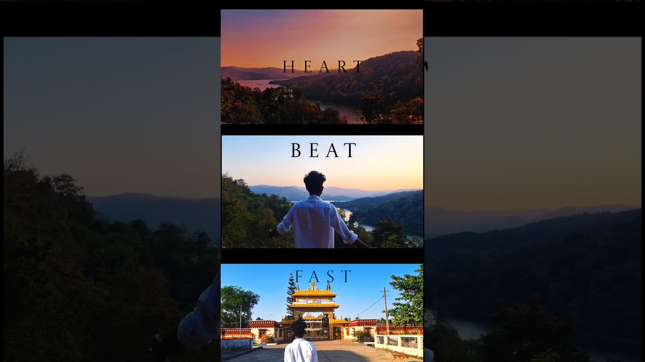 heart beats fast colours and promises song | nature | English status | traveling #reels