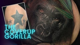 THE COVERUP GORILLA⚡Tattoo Timelapse by Tattoo Artist Electric Linda by Electric Linda 2,402 views 1 year ago 11 minutes, 9 seconds