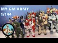 My 1144 earth federation gm army mobile suit gundam  jcc2224