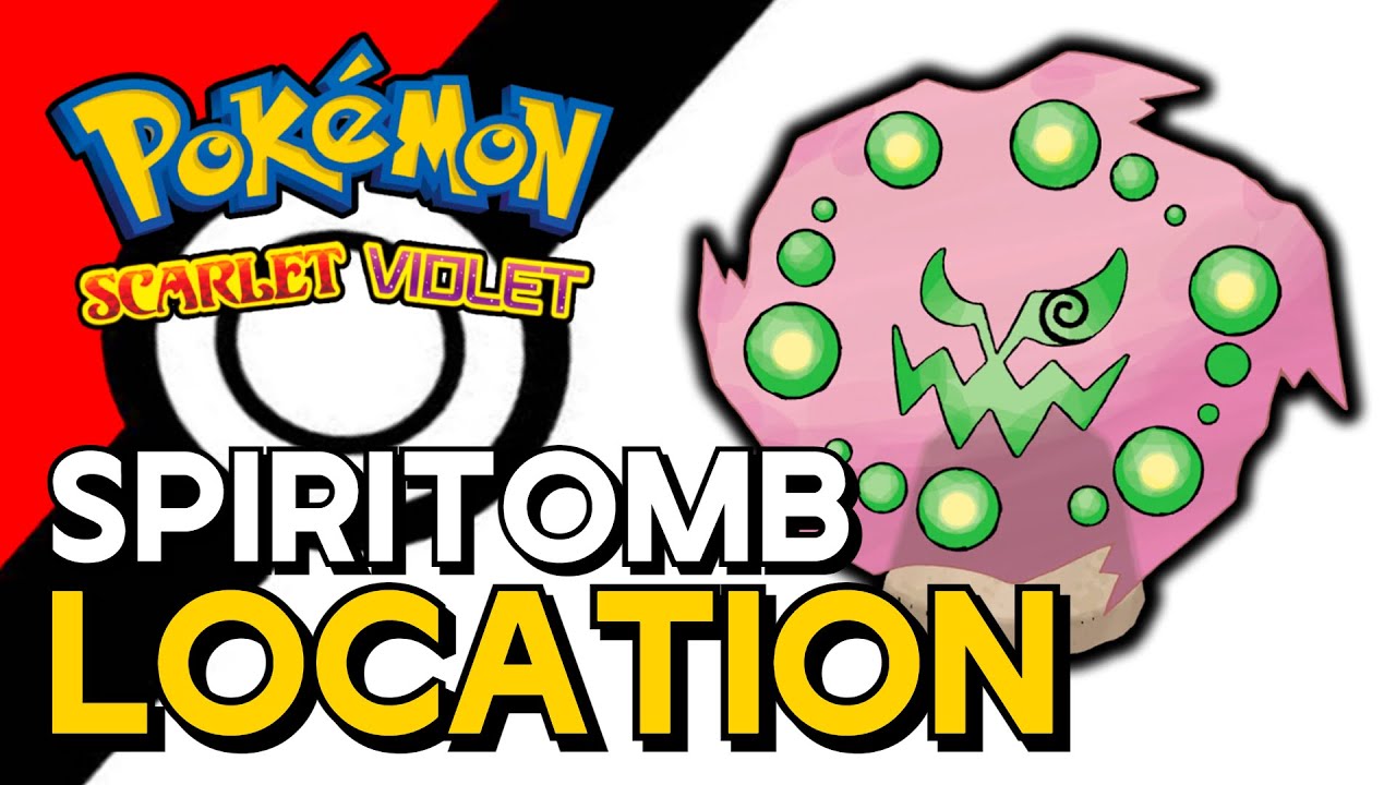 Pokemon Scarlet And Violet - Spiritomb Location 