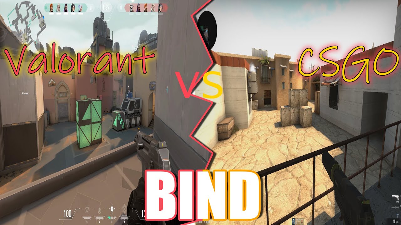 **BIND** CSGO Incredible Valorant map looks good YouTube