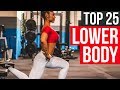 TOP 25 Bodyweight Exercises for Lower Body 🏆 STRONG Legs, Glutes &amp; Hips