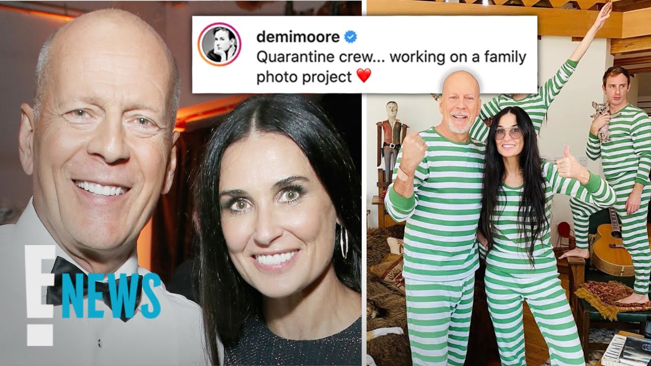 Exes Demi Moore & Bruce Willis Are Social Distancing Together News