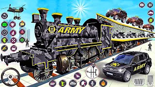 Offroad US Army Transport Sim - Uphill Truck and Jeep Driving | Android Gameplay screenshot 5