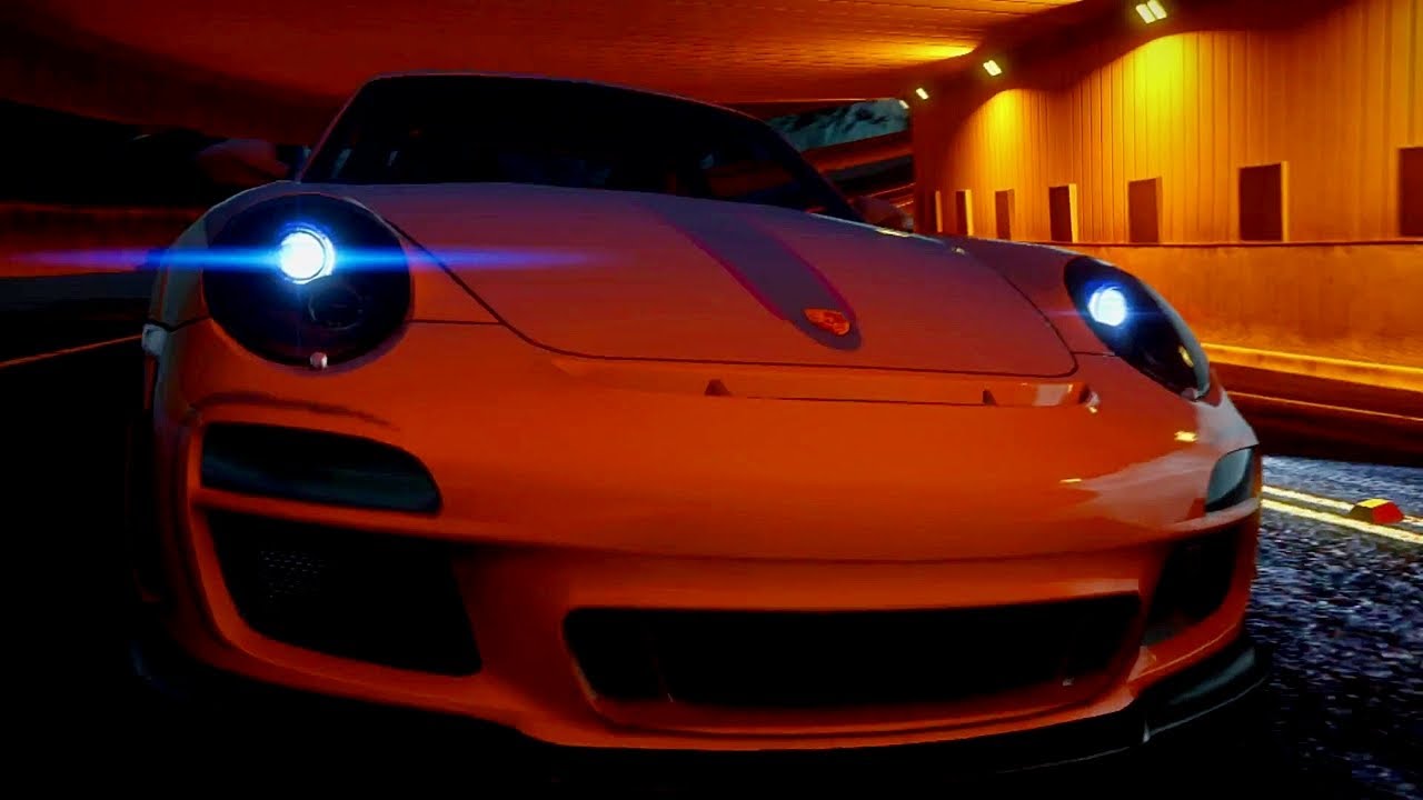 The run porsche