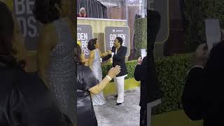 Angela Bassett and Donald Glover Reunite at The Golden Globes | Marie Claire
