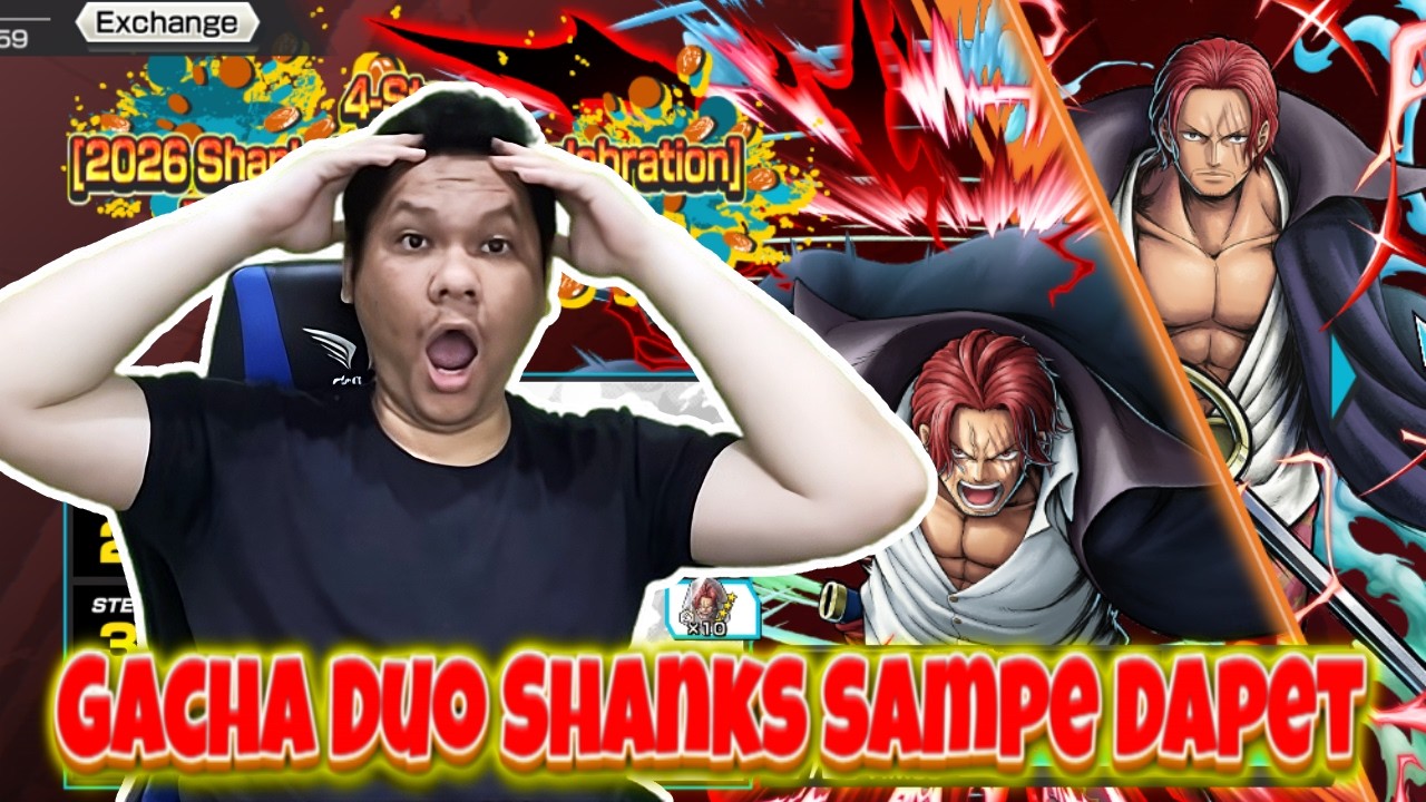 Gacha Duo Shanks Sampe Dapet‼️One Piece Bounty Rush