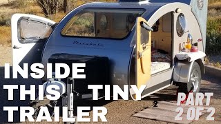 Tour The Inside Of A Vistabule Teardrop Trail After 6 Years of Heavy Traveling