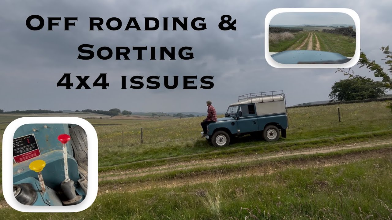Land Rover Series 3 - A bit of light off-roading and fixing the 4wd