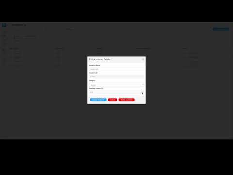 Teacher Allocation System - Demo Video